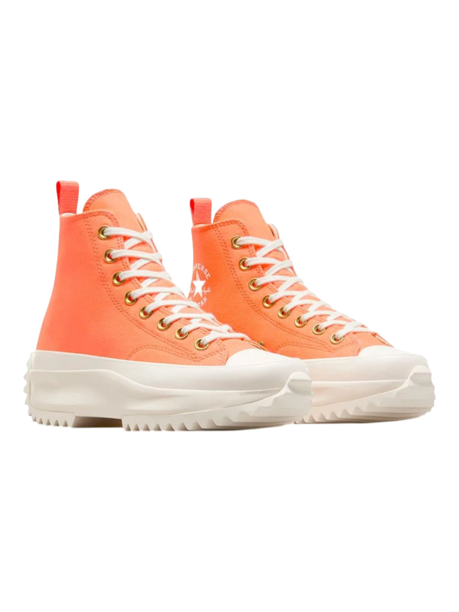 Converse Run Star Hike de Lona Naranja en Bota