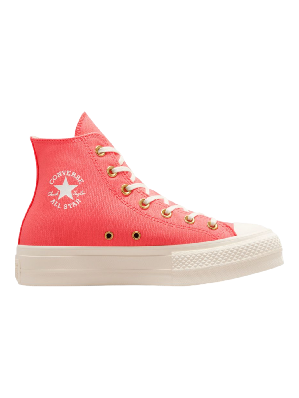 Converse Chuck Taylor All Star Plataforma Bota Naranja