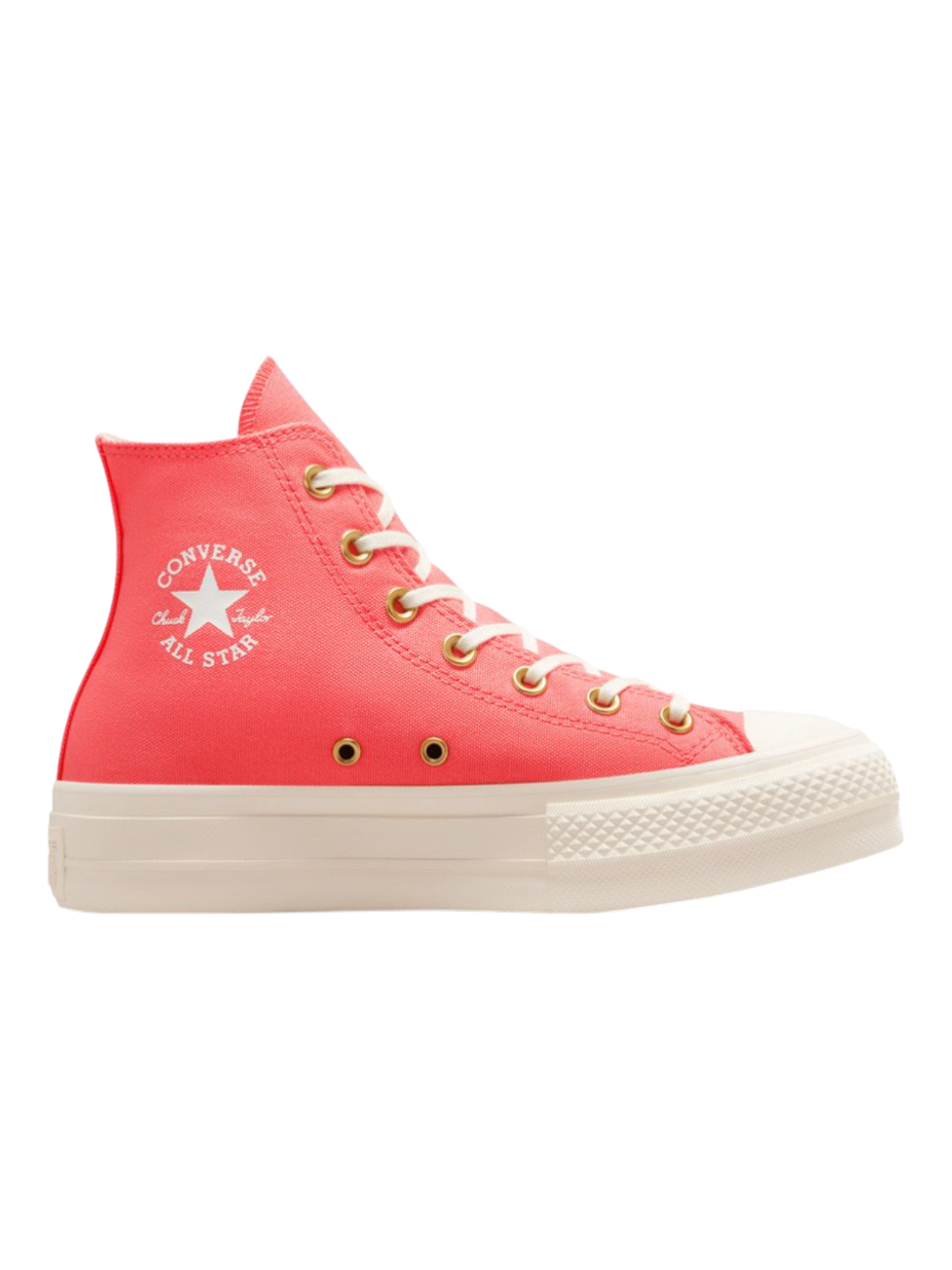 Converse Chuck Taylor All Star Plataforma Bota Naranja