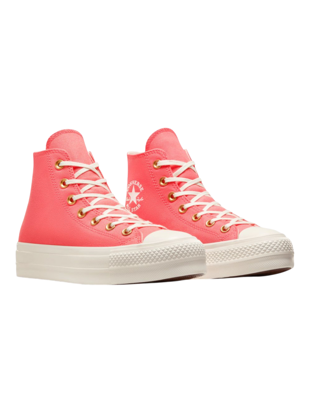Converse Chuck Taylor All Star Plataforma Bota Naranja
