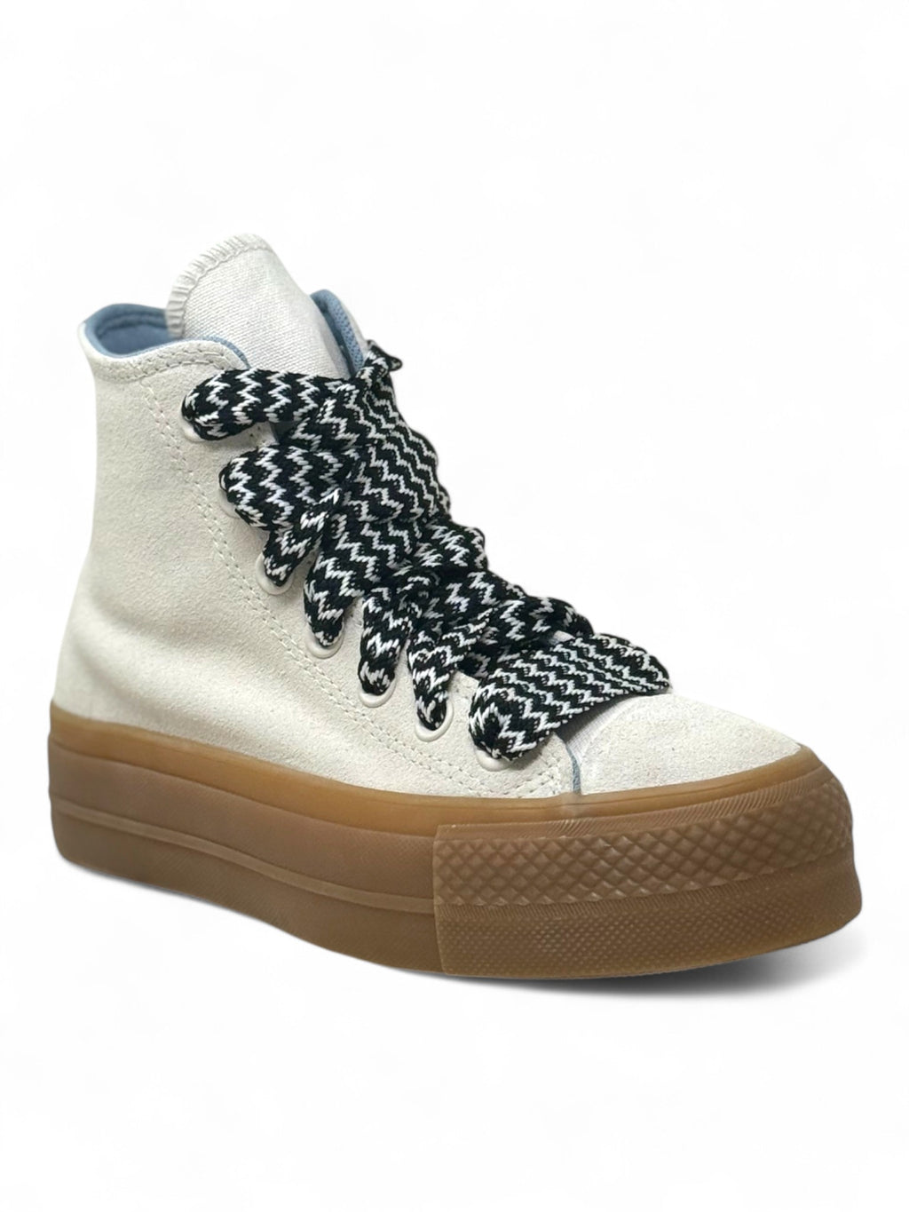 Converse Chuck Taylor All Star Plataforma Gamuza Beige