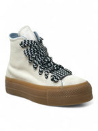 Converse Chuck Taylor All Star Plataforma Gamuza Beige