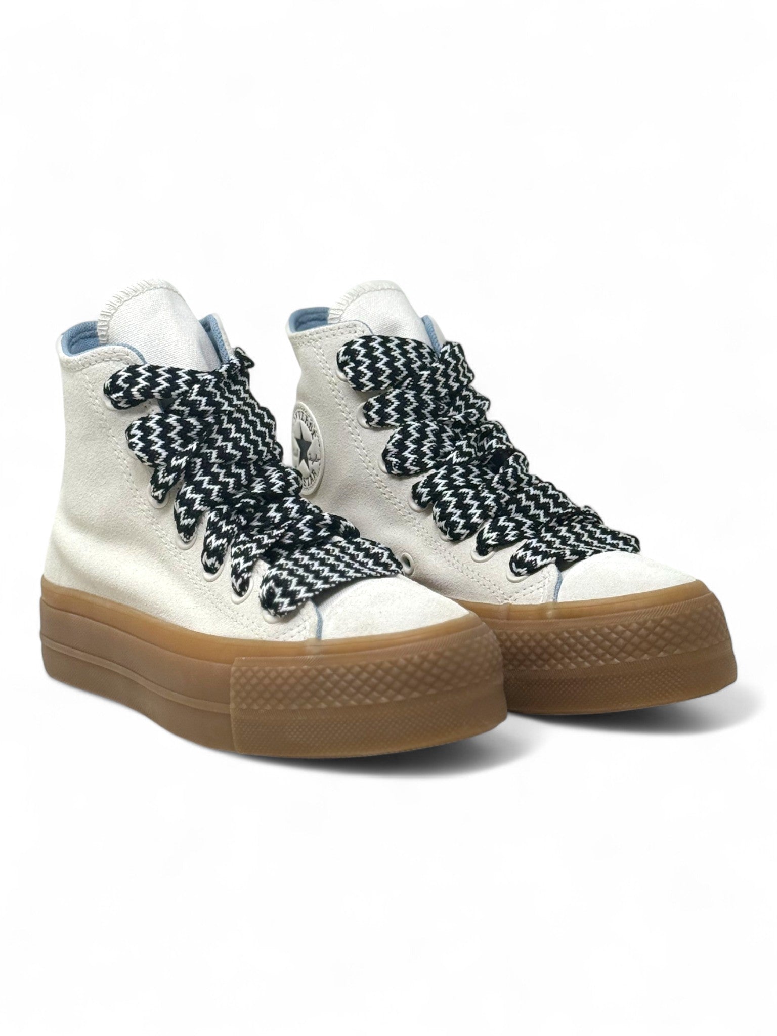 Converse Chuck Taylor All Star Plataforma Gamuza Beige