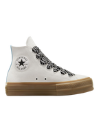 Converse Chuck Taylor All Star Plataforma Gamuza Beige