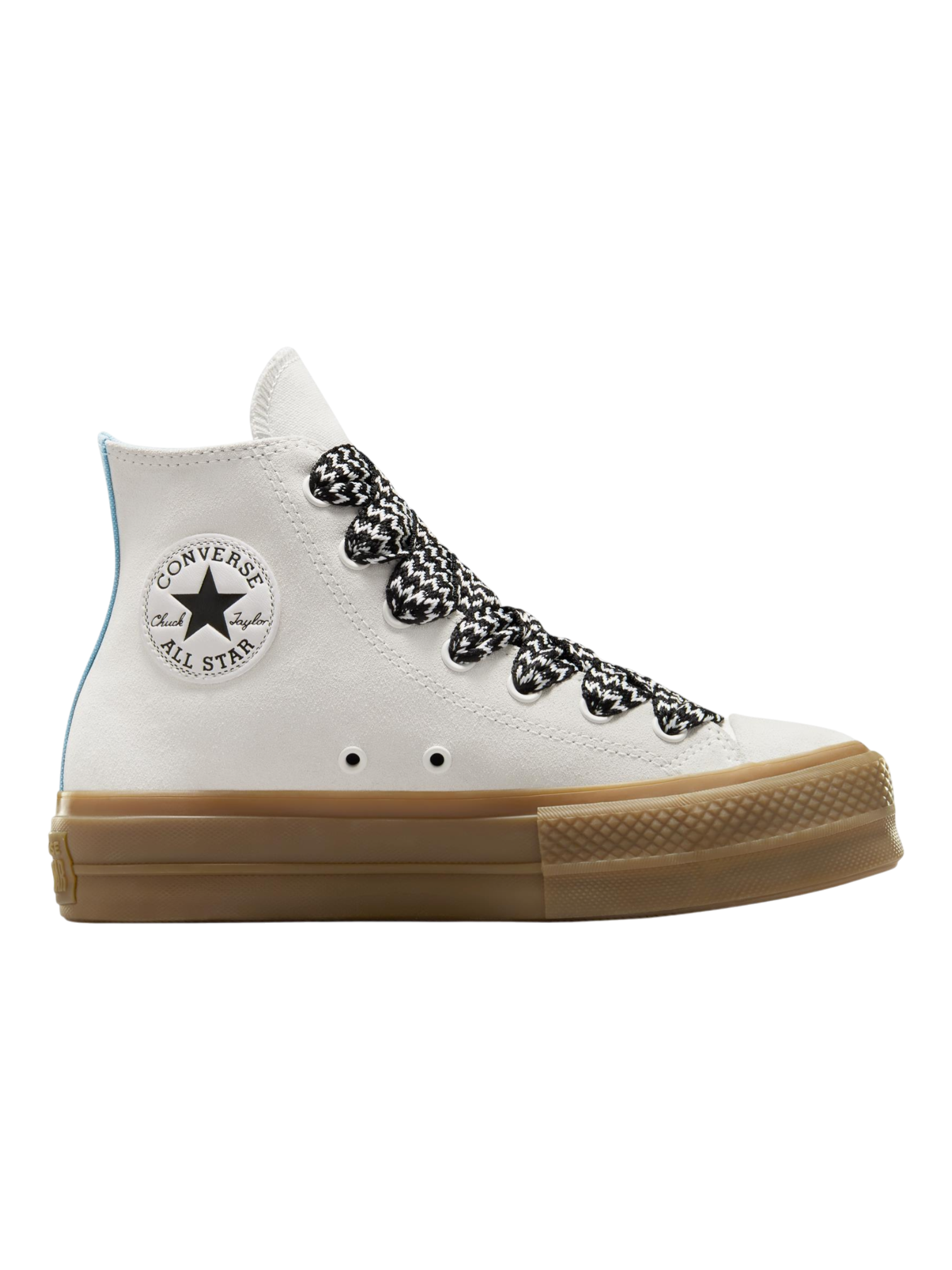 Converse Chuck Taylor All Star Plataforma Gamuza Beige