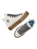 Converse Chuck Taylor All Star Plataforma Gamuza Beige