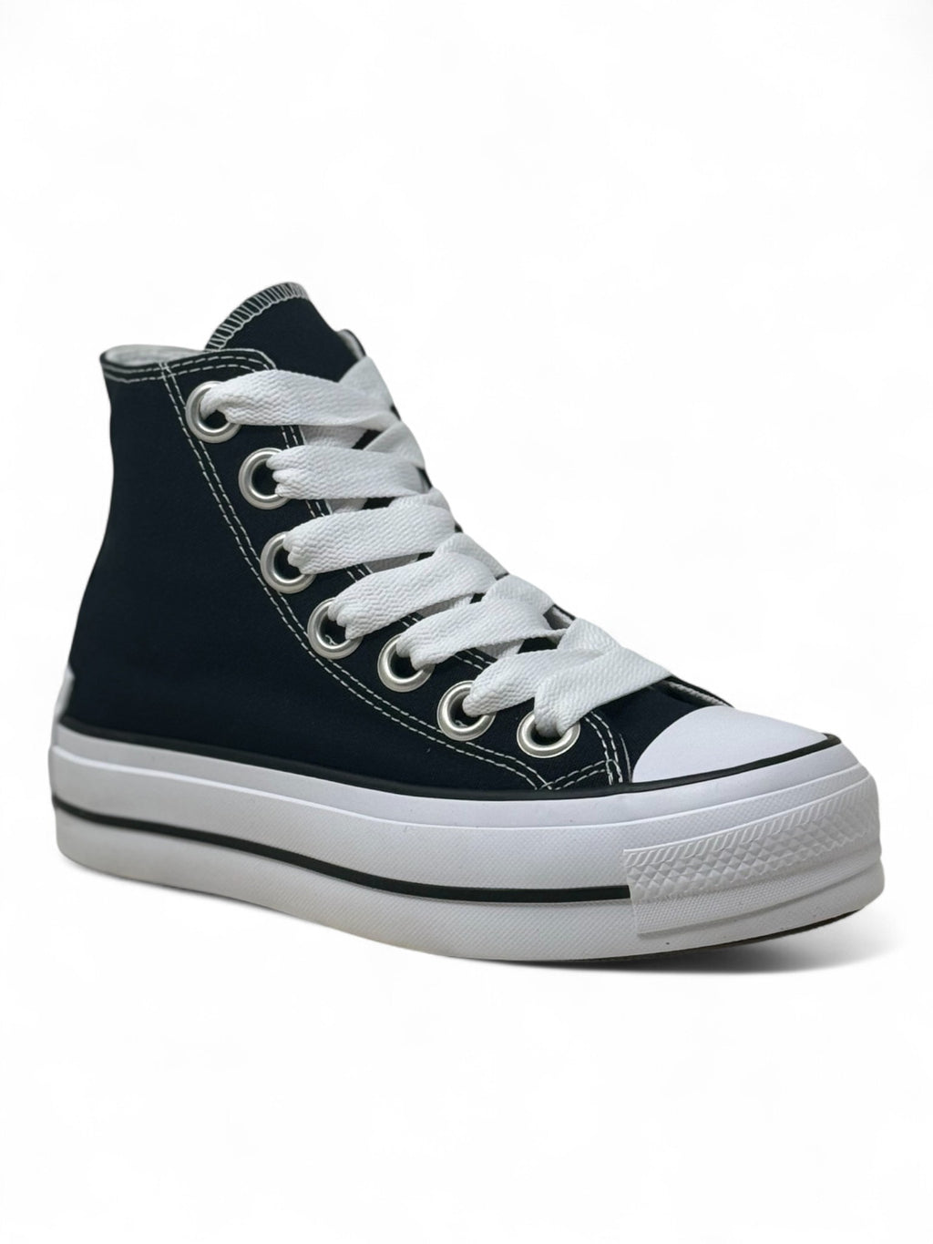 Converse Chuck Taylor Plataforma Sketch Negra