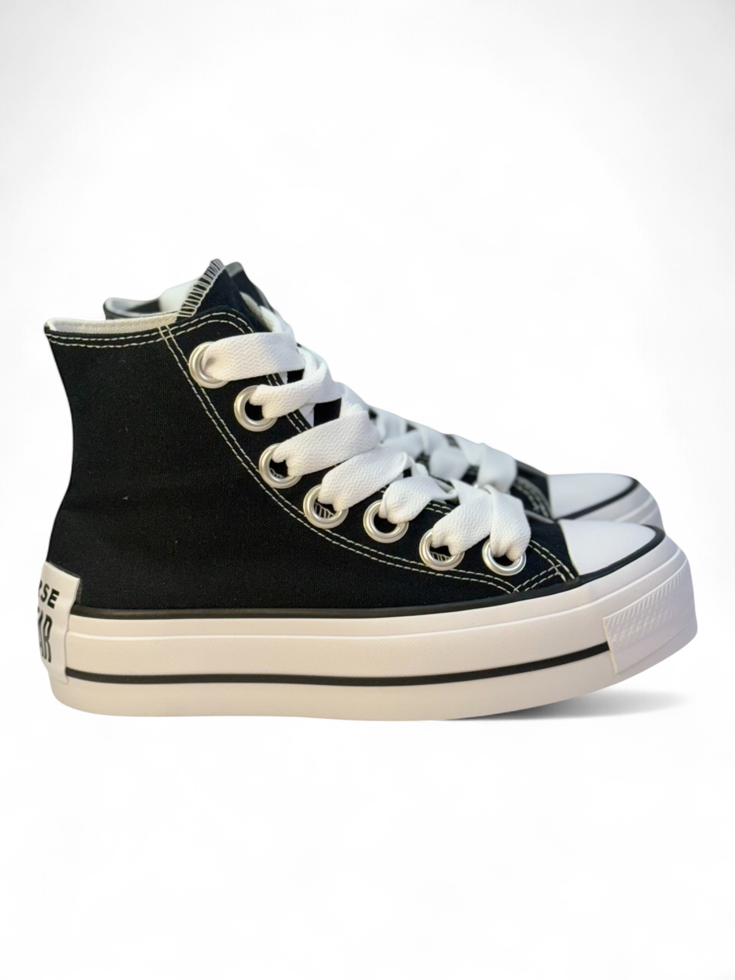Converse Chuck Taylor Plataforma Sketch Negra