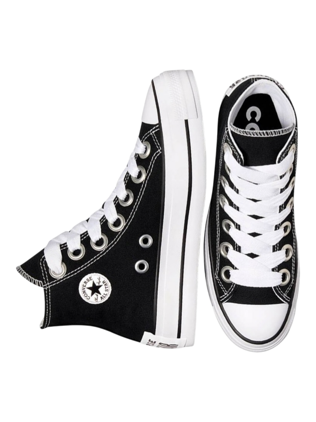 Converse Chuck Taylor All Star Plataforma Sketch Negra