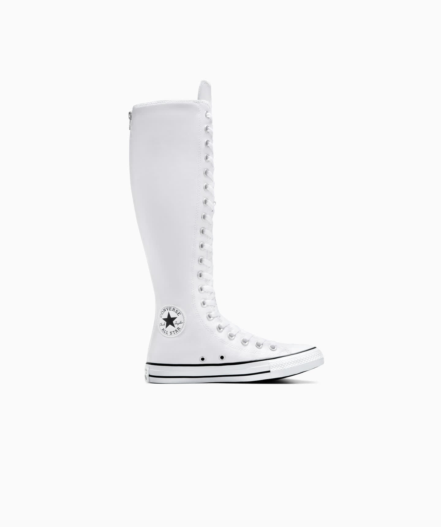 Converse Chuck Taylor XXHI Blancos en Bota de Lona para Mujer