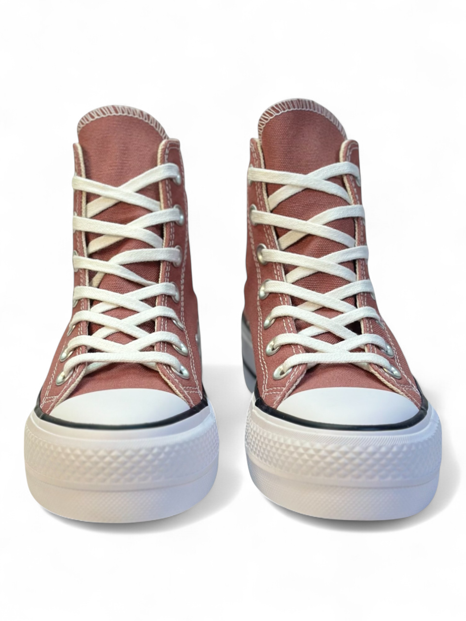 Converse de Plataforma Lift Rosas en Bota de Lona para Mujer
