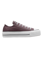 Converse de Plataforma Café Oscuro en Choclo de Lona