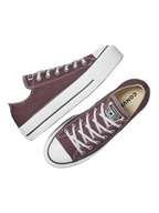 Converse de Plataforma Café Oscuro en Choclo de Lona