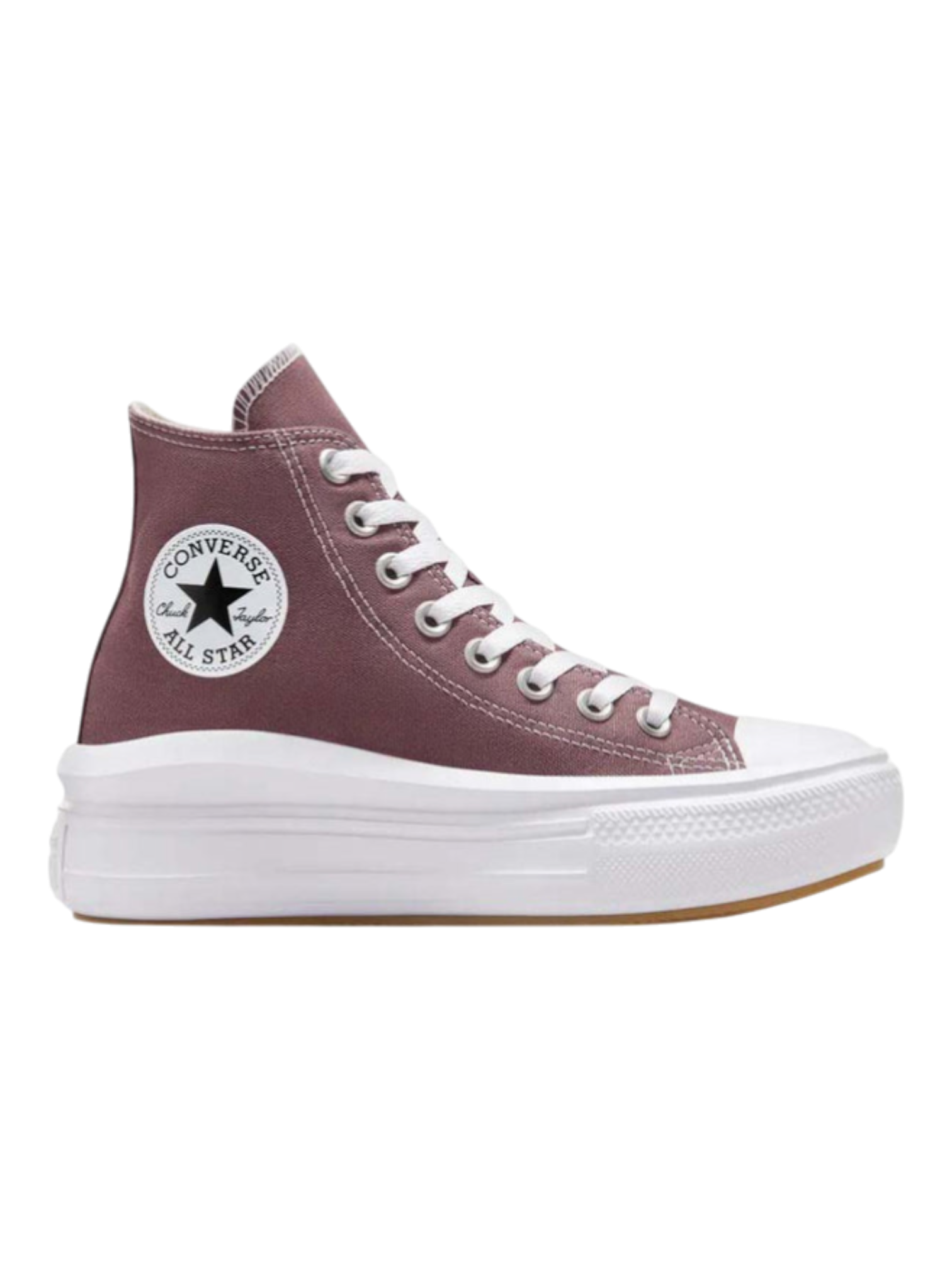 Converse de Plataforma Move Cafés en Bota de Lona