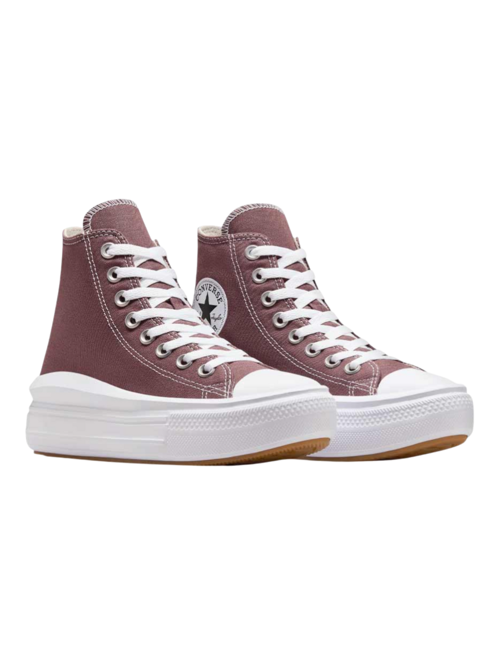 Converse de Plataforma Move Cafés en Bota de Lona