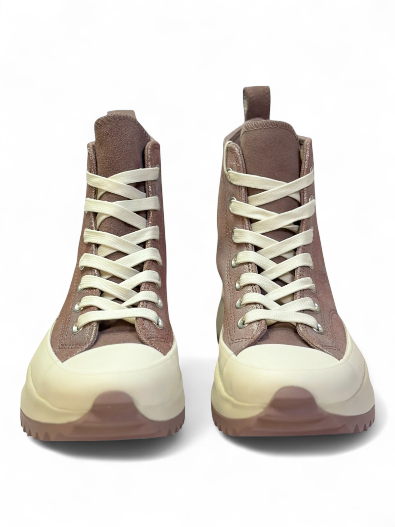 Converse Run Star Hike Plataforma Shimmer Rosa