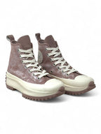 Converse Run Star Hike Plataforma Shimmer Rosa