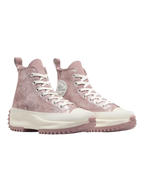 Converse Run Star Hike Plataforma Shimmer Rosa