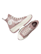 Converse Run Star Hike Plataforma Shimmer Rosa