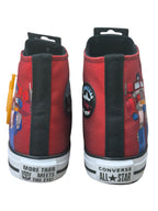 Converse x Transformers All Star Autobots Bota Negro/Rojo