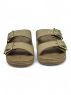 Converse Lugged Flatform Sandalia Cafés Slip On de Piel