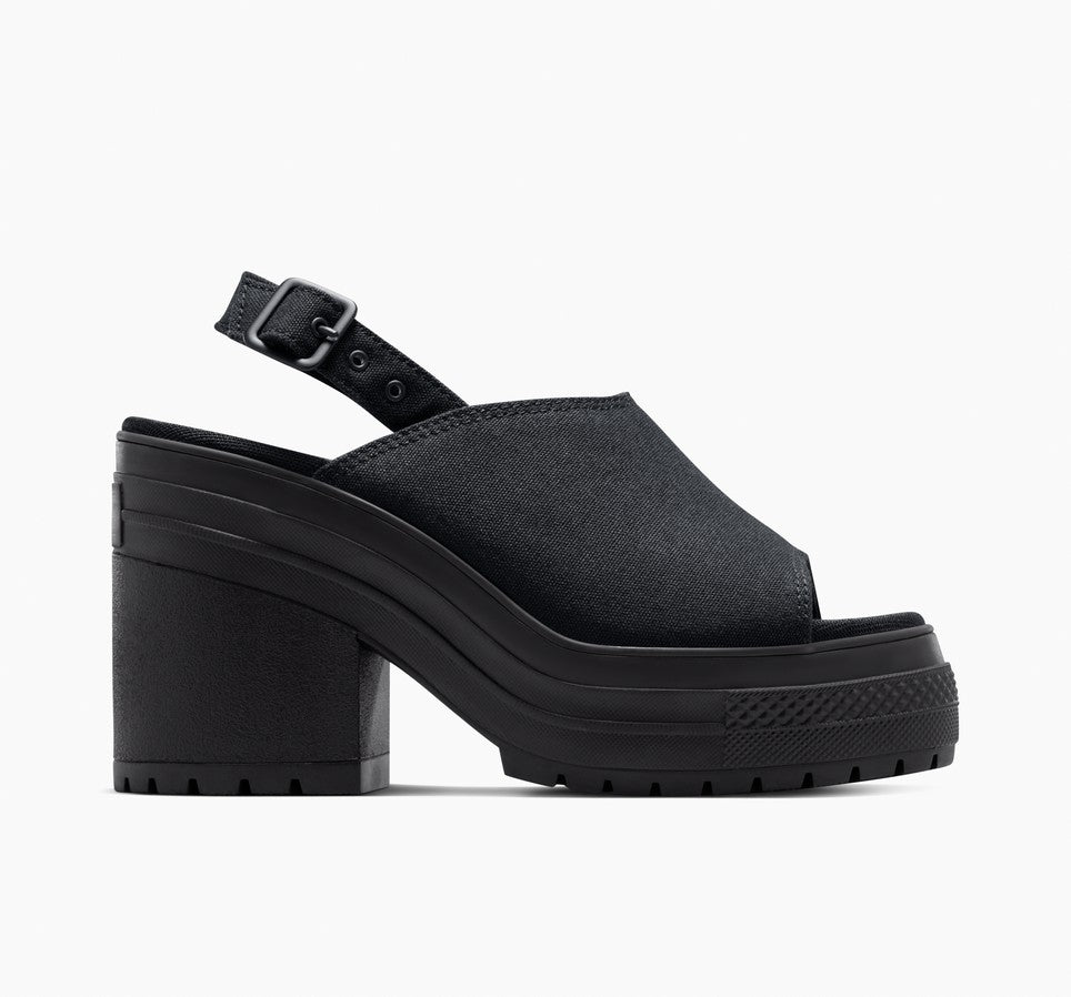 Converse Chuck 70 De Luxe Heel Mule Slip Negro