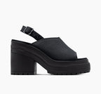 Converse Chuck 70 De Luxe Heel Mule Slip Negro