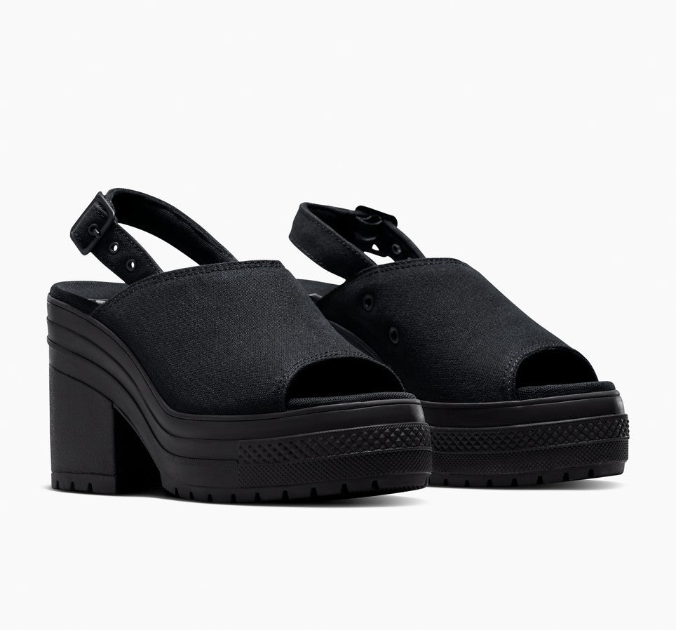 Converse Chuck 70 De Luxe Heel Mule Slip Negro