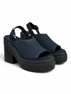 Converse Chuck 70 De Luxe Heel Mule Slip Negro