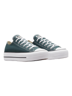 Converse Chuck Taylor All Star Plataforma Verde Petróleo Ox
