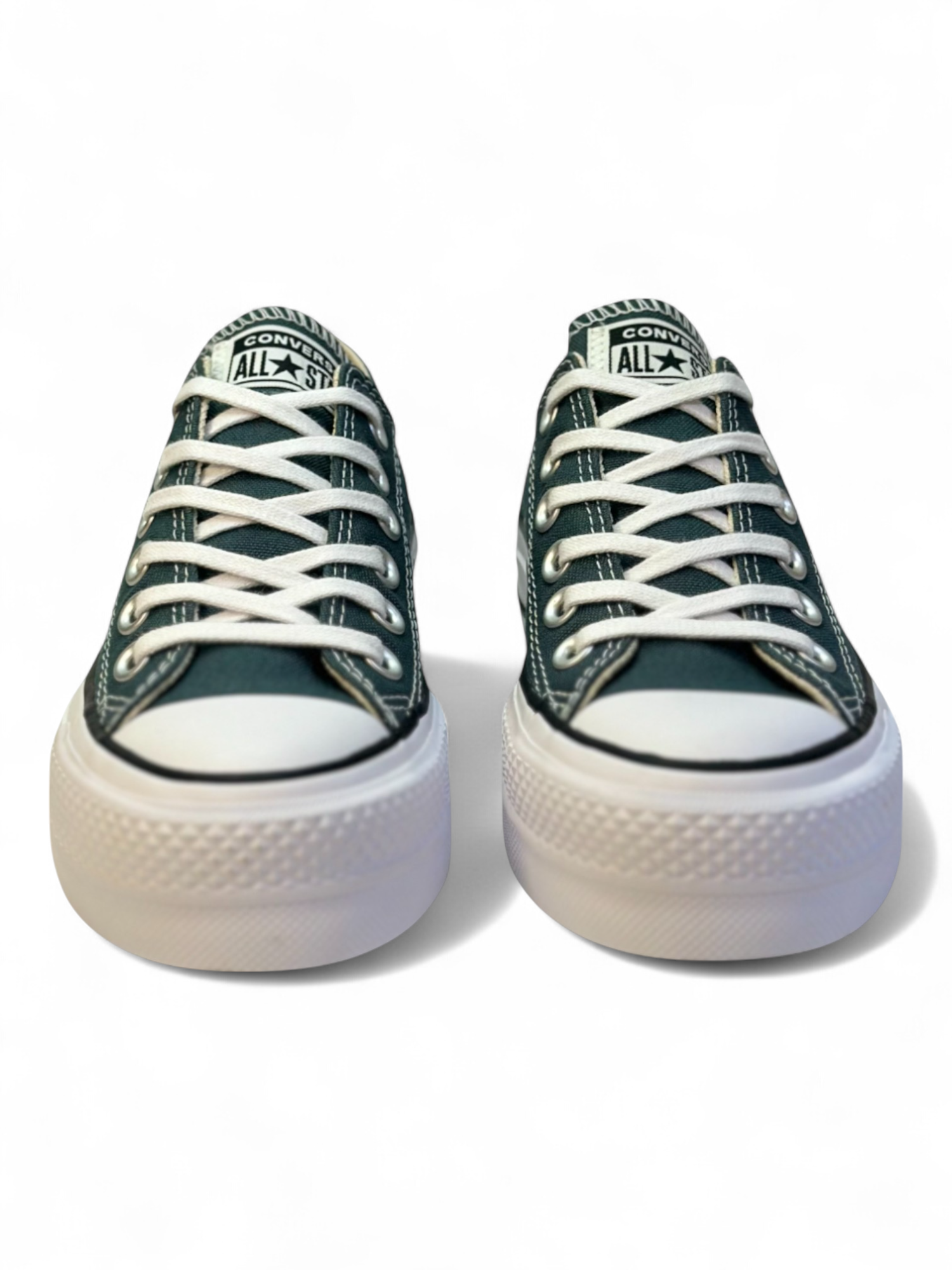 Converse Chuck Taylor All Star Plataforma Verde Petróleo Ox