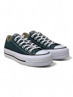 Converse Chuck Taylor All Star Plataforma Verde Petróleo Ox