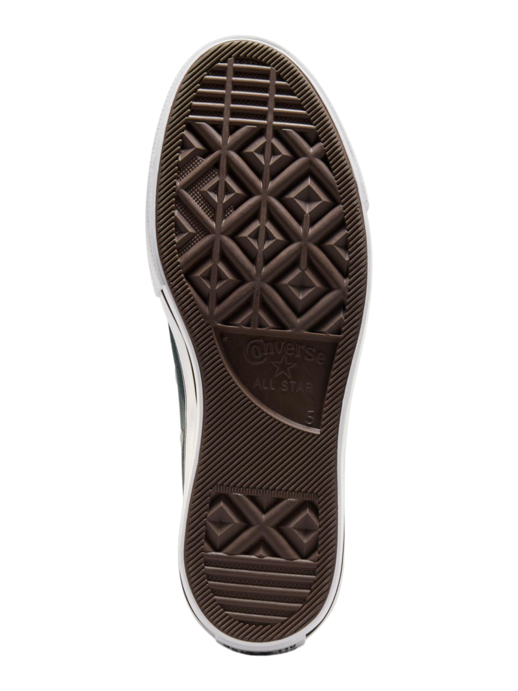 Converse Chuck Taylor All Star Plataforma Verde Petróleo Ox