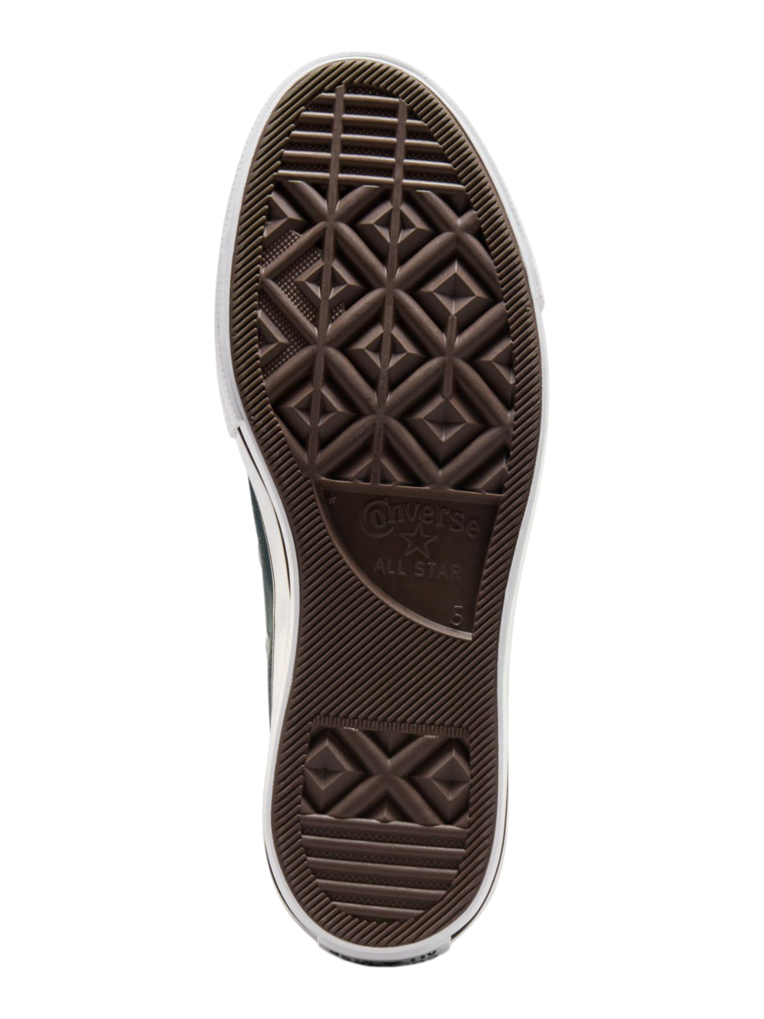 Converse Chuck Taylor All Star Plataforma Verde Petróleo Ox