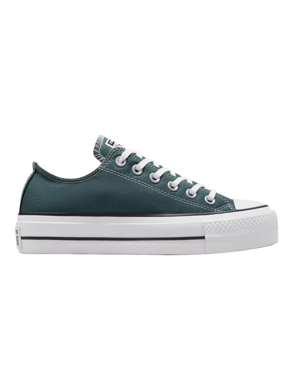 Converse Chuck Taylor All Star Plataforma Verde Petróleo Ox