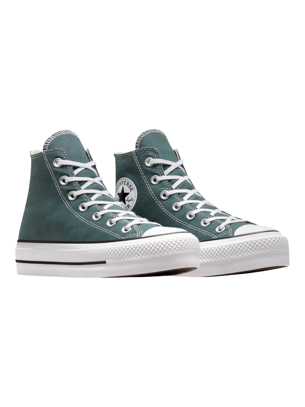 Converse Chuck Taylor All Star Plataforma Verde de Bota