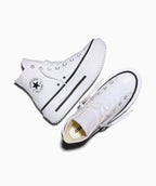 Converse de Plataforma Double Stack Blancos en Bota