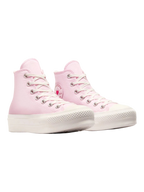 Converse Chuck Taylor All Star Plataforma Bota Rosa