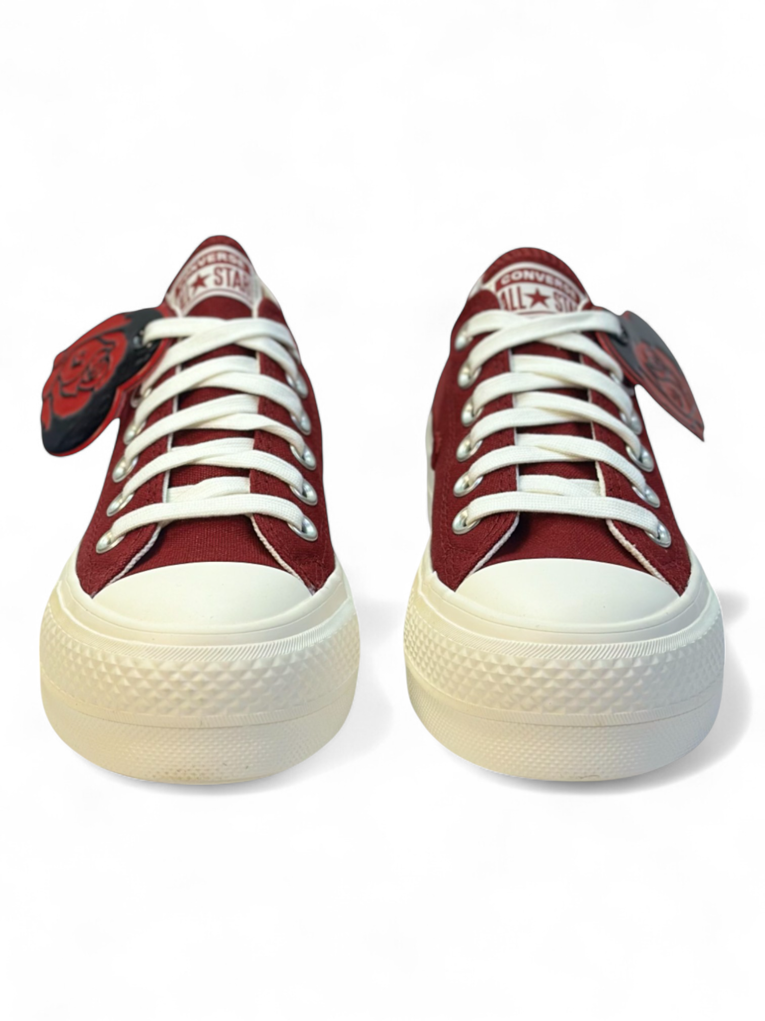 Converse Chuck Taylor All Star Plataforma Ox Rojo