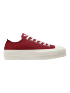 Converse Chuck Taylor All Star Plataforma Ox Rojo