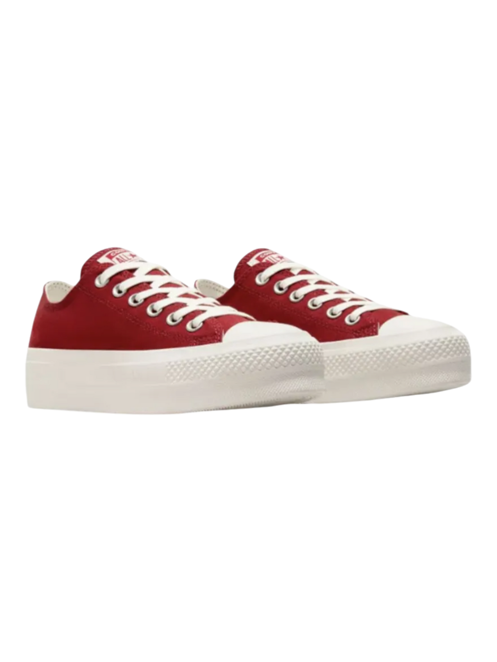 Converse Chuck Taylor All Star Plataforma Ox Rojo