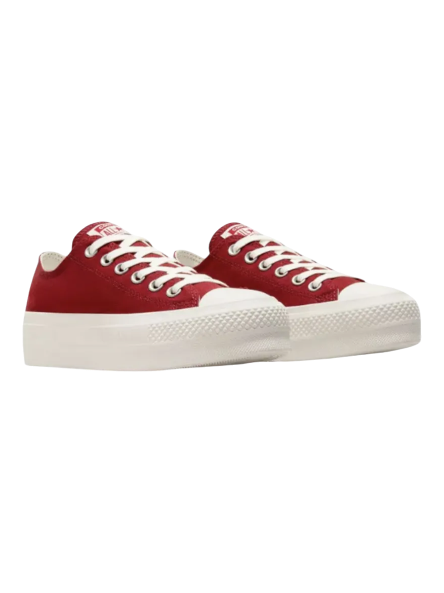 Converse Chuck Taylor All Star Plataforma Ox Rojo