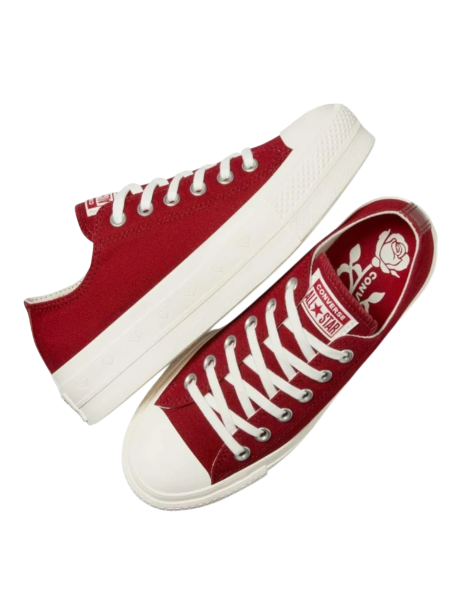 Converse Chuck Taylor All Star Plataforma Ox Rojo