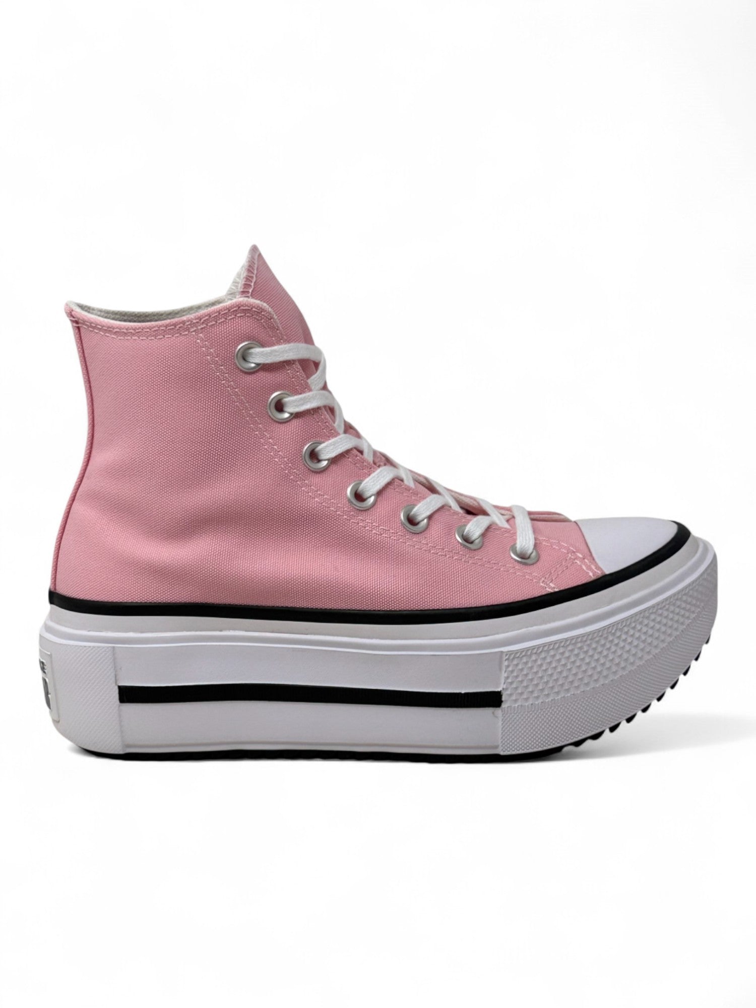 Converse de Plataforma Double Stack Rosa en Bota