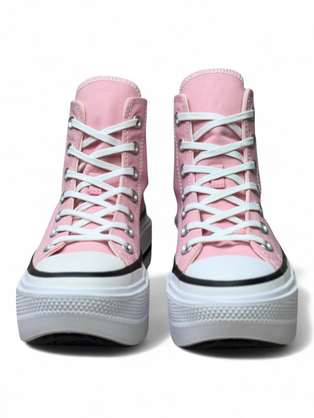Converse de Plataforma Double Stack Rosa en Bota