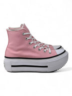 Converse de Plataforma Double Stack Rosa en Bota
