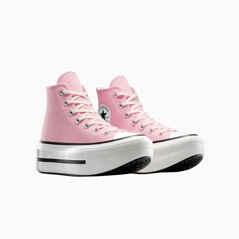 Converse de Plataforma Double Stack Rosa en Bota