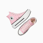 Converse de Plataforma Double Stack Rosa en Bota