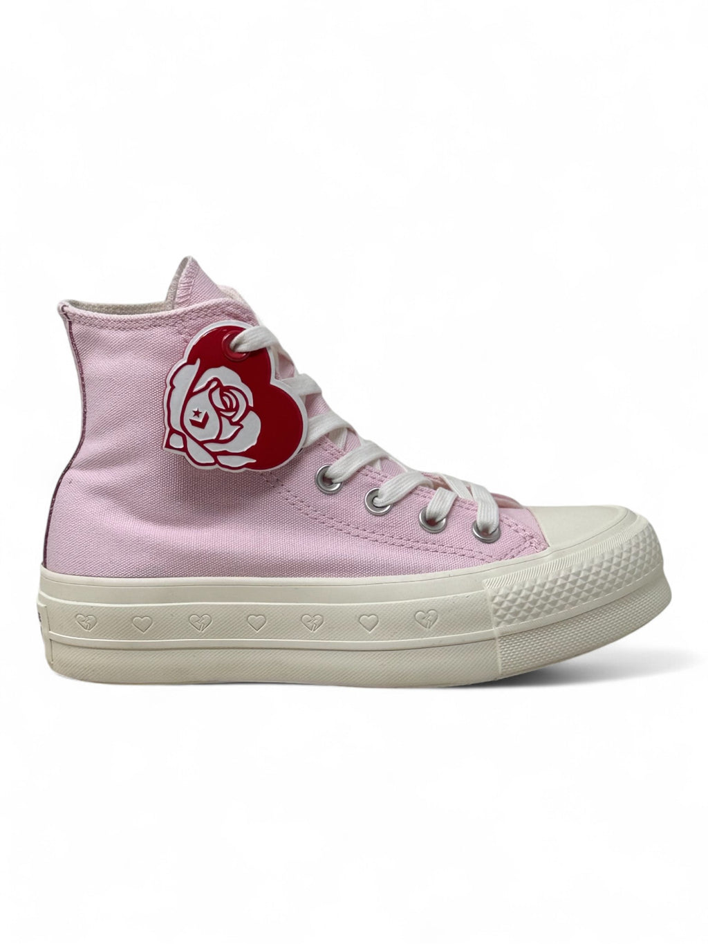 Converse Chuck Taylor All Star Plataforma Bota Rosa