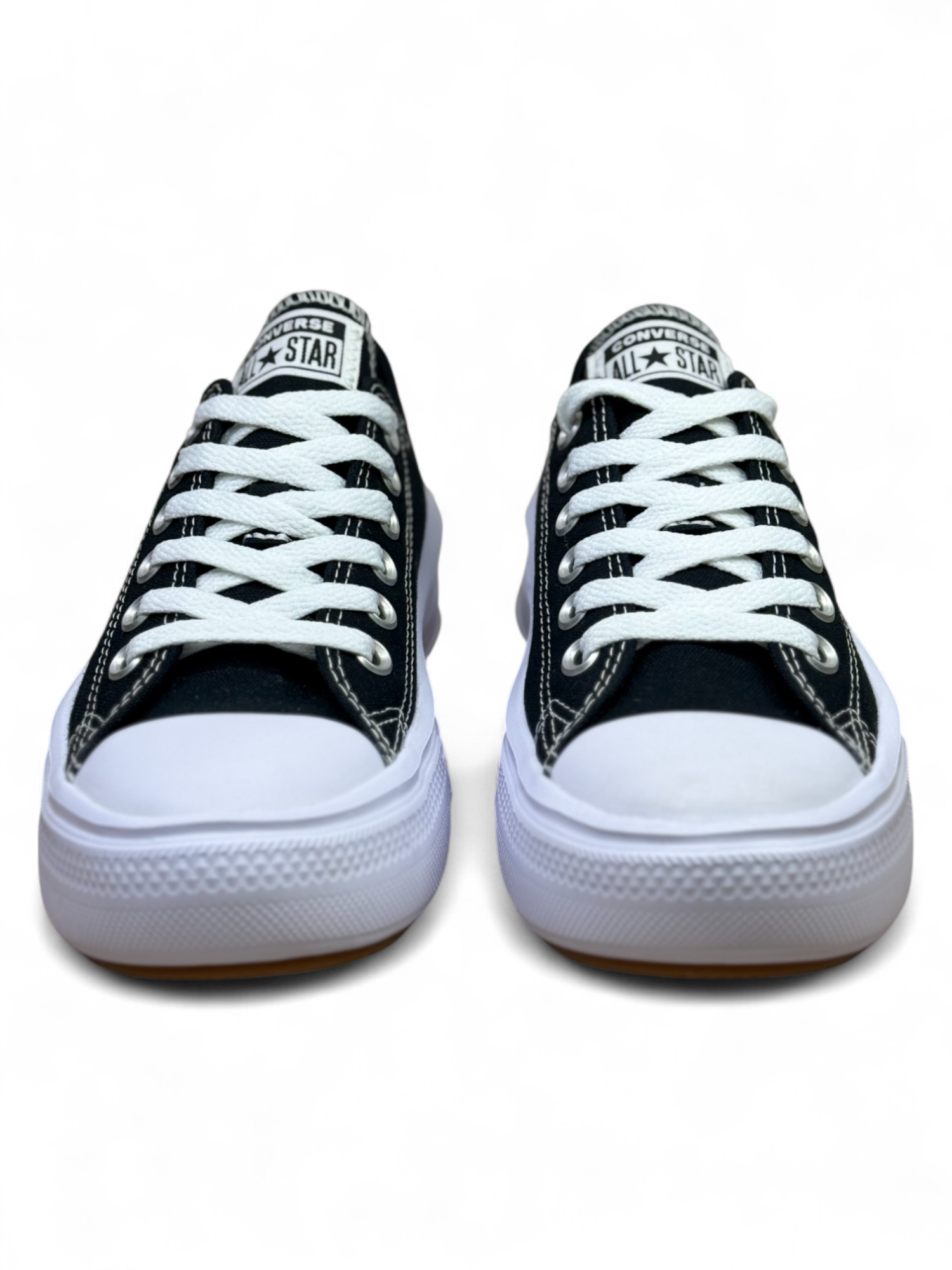 Converse Chuck Taylor All Star Plataforma Move Ox Negro De Lona